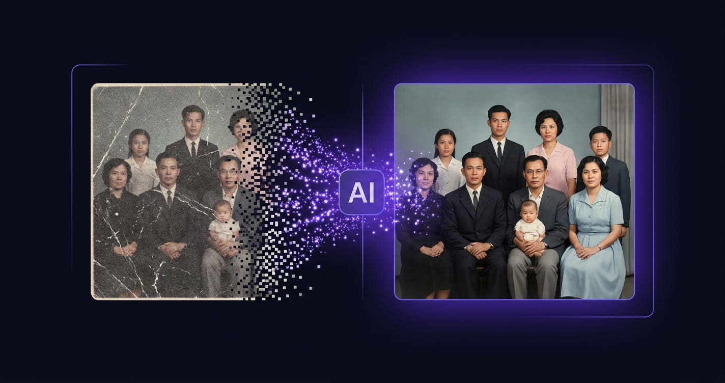 AI老照片修复视频修复教程