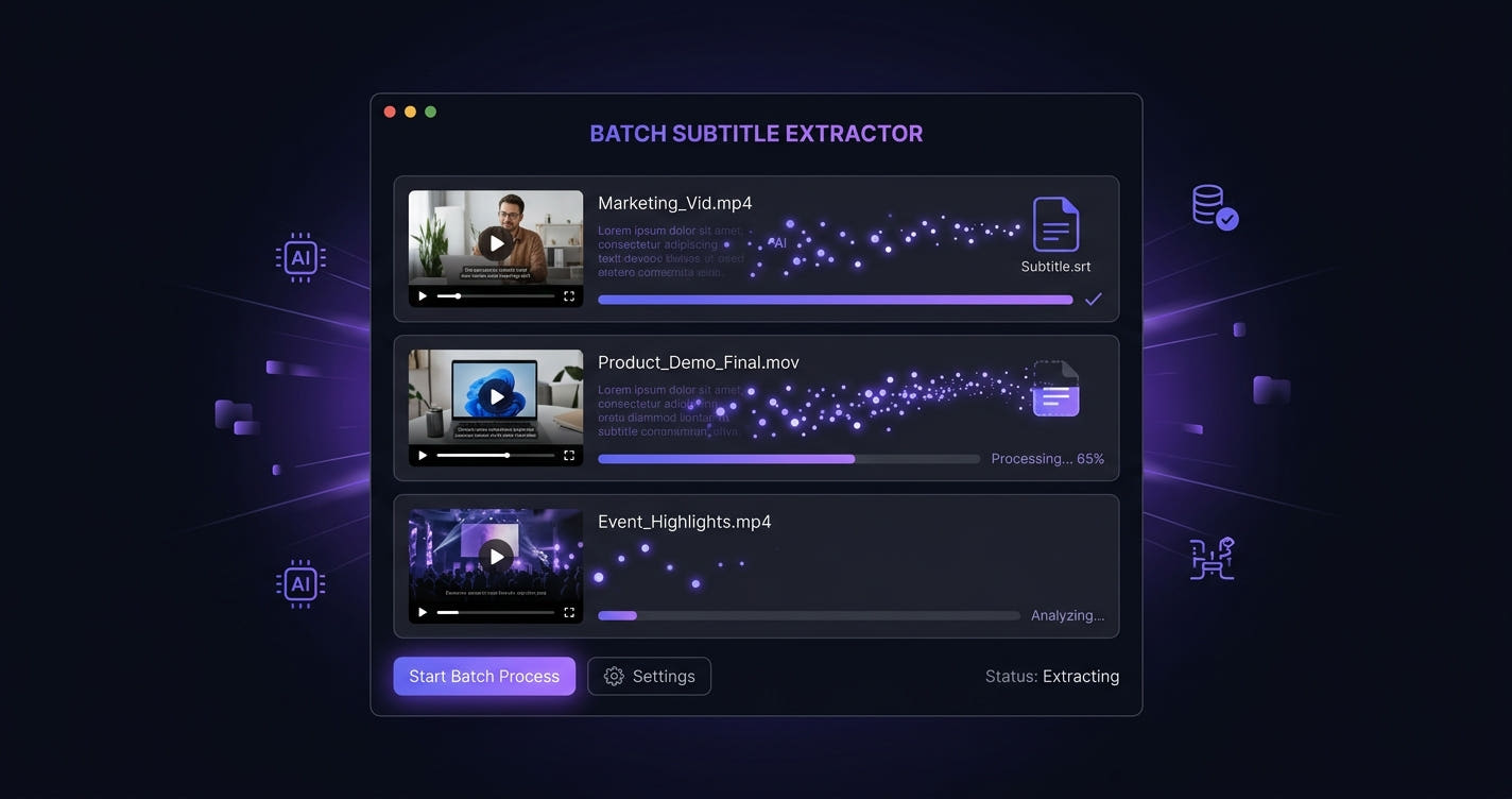 电脑批量去字幕教程封面