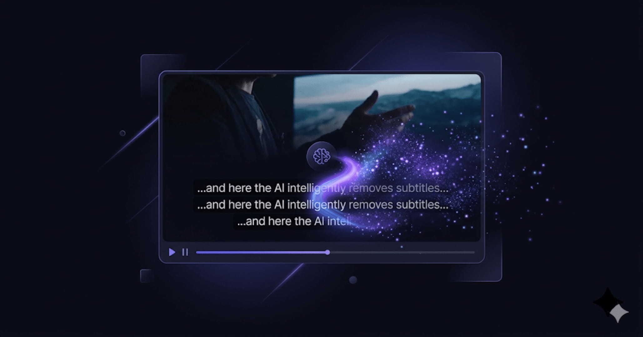 AI在线去除视频硬字幕教程封面