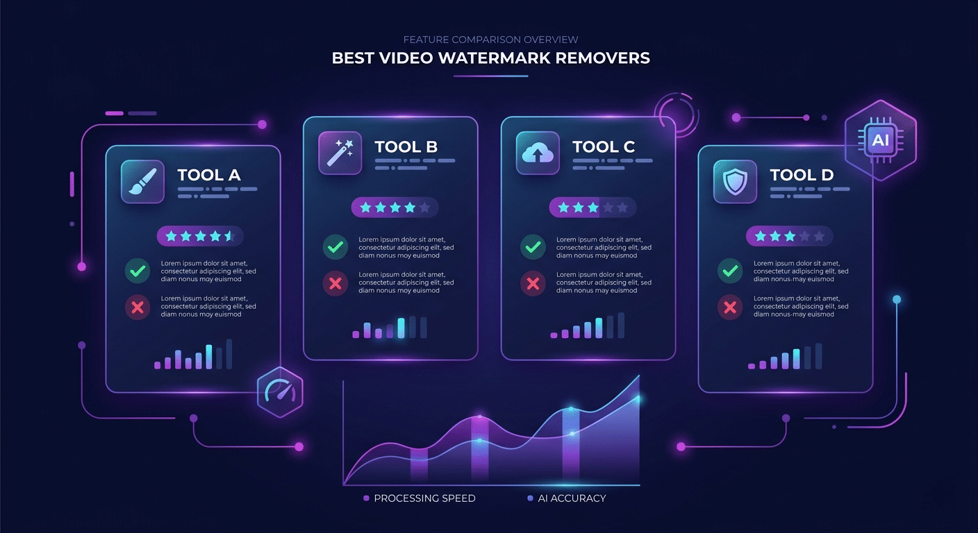 视频去水印软件对比评测